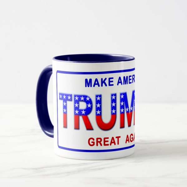 Patriotic Donald Trump-1 Combo Coffee Mug