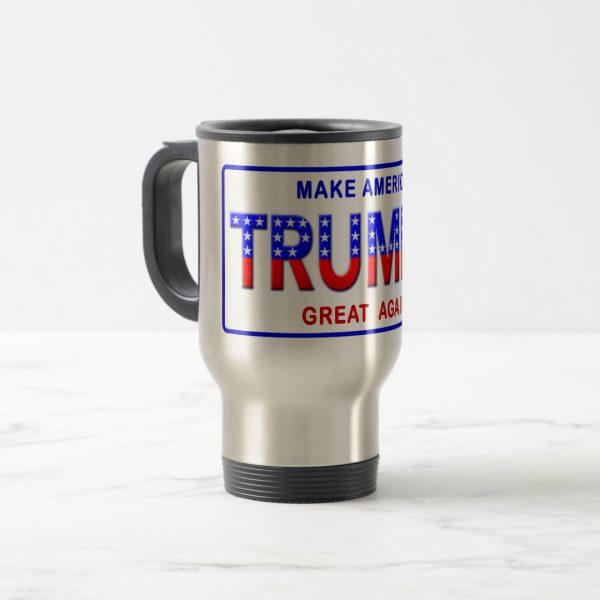 Patriotic Donald Trump-1 Travel Mug