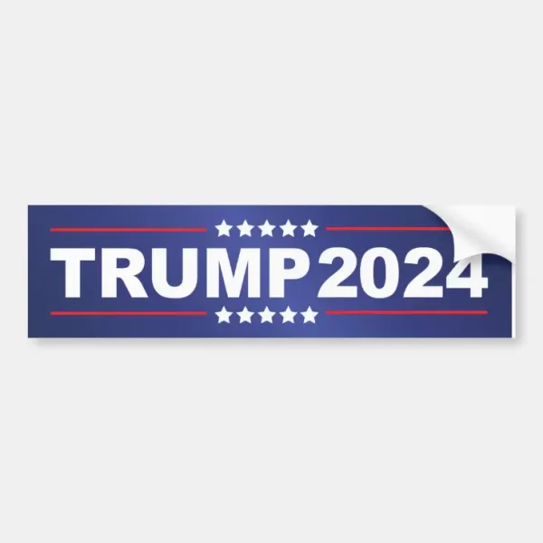 Donald Trump 2024 Bumper Sticker