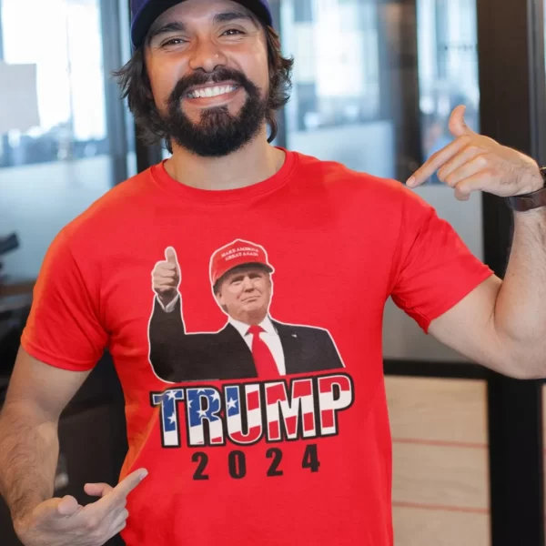President Donald Trump Thumbs Up 2024 T-Shirt