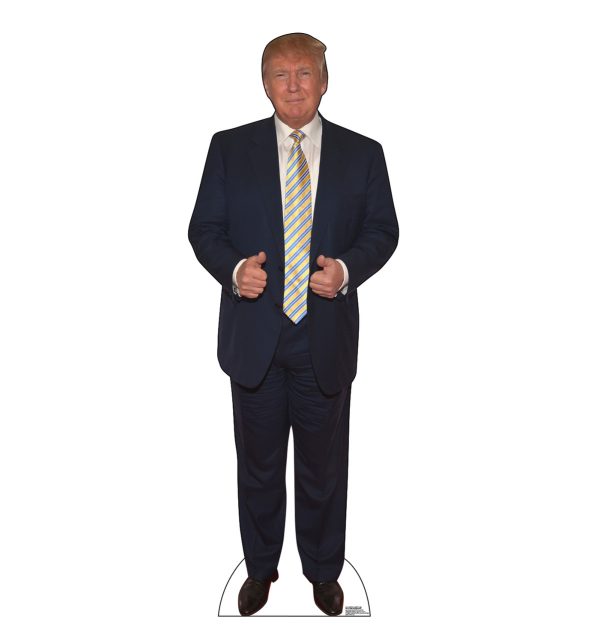 President Donald Trump Lifesize Standup