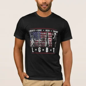 Liberty Guns Beer Trump LGBT